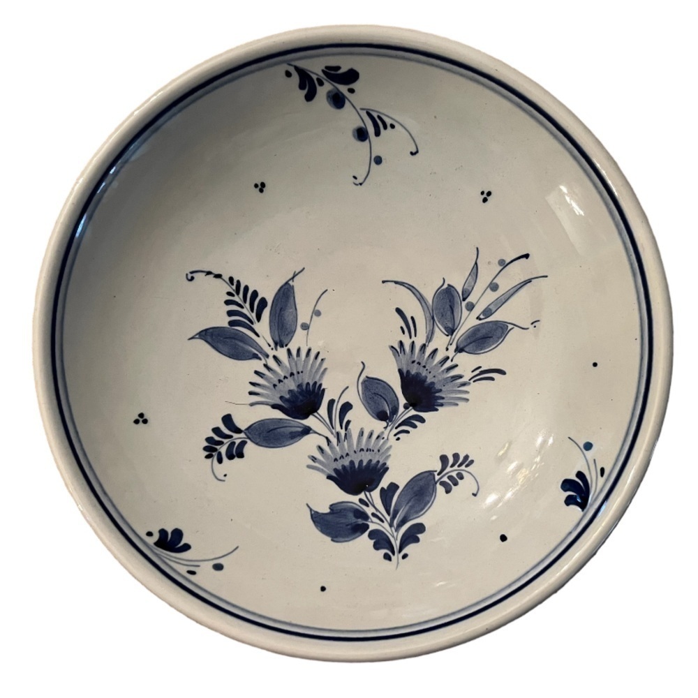 Schoonhoven #1134 Mill Blue & White 7” Bowl Made in Holland